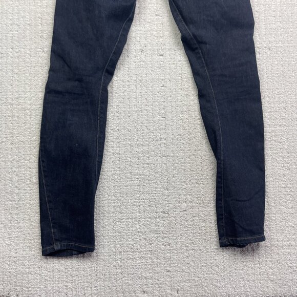 Y2K Guess Jeans Dark Wash Zipper pocket Denim Jeans Women Sz 27 Goth Emo Retro - Picture 10 of 10